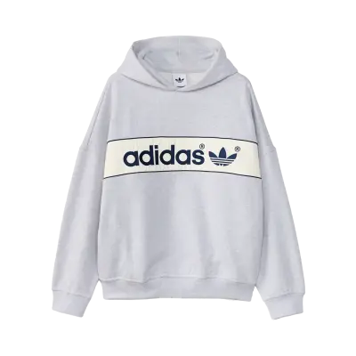 Adidas adiSignature Block Hoodie Light Grey — photo 1
