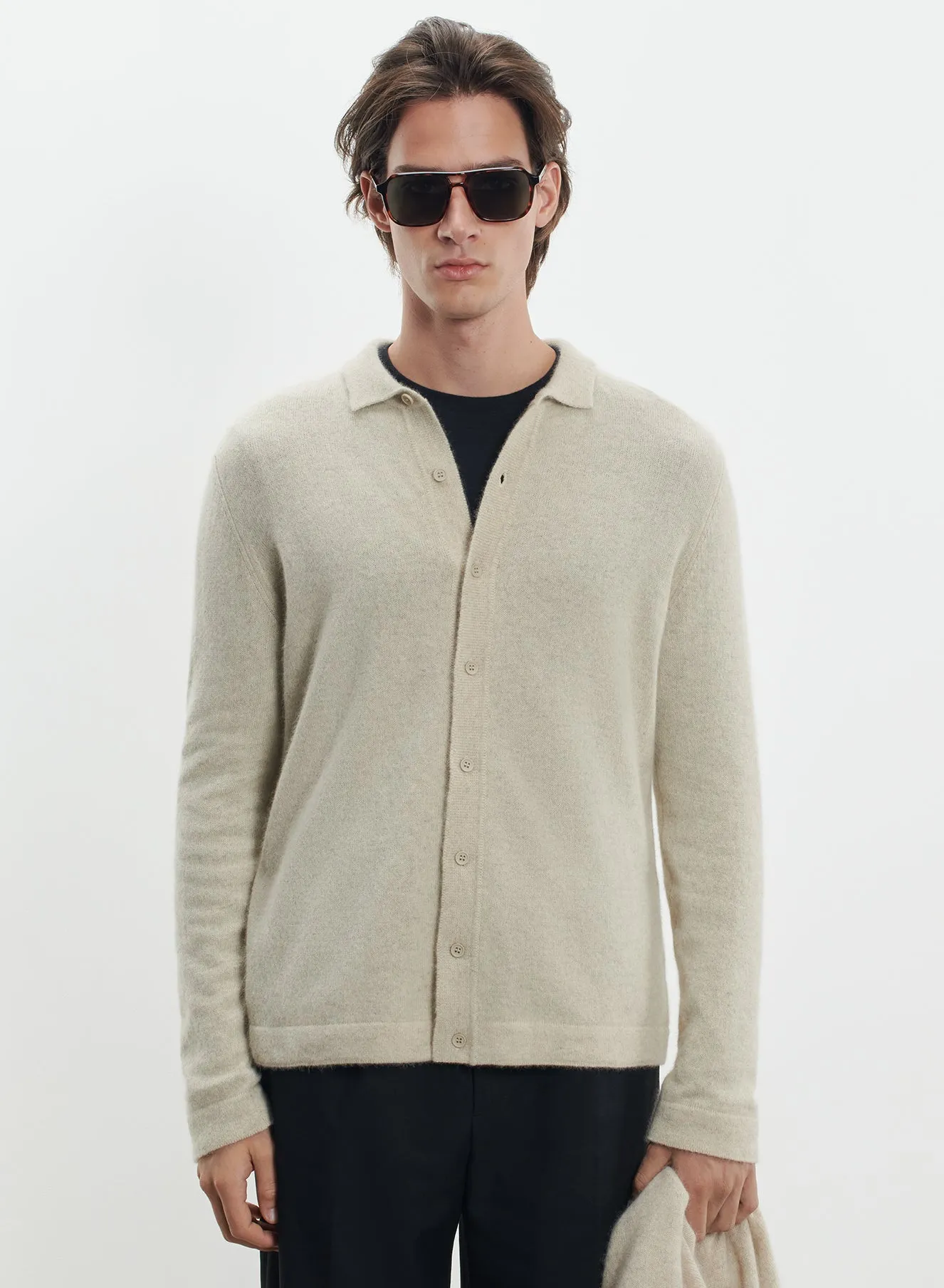 Chemise en raccoon et polyamide