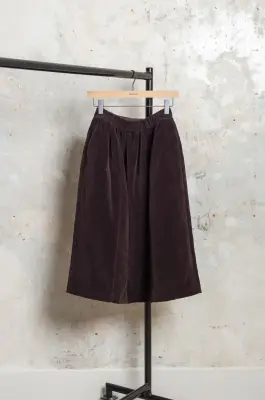 Casey Casey – GHOSTY SKIRT 27FJ259 – DARK BROWN — photo 3