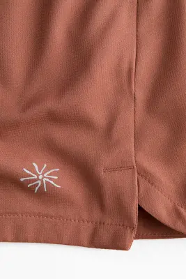 Short de running DryMove™ - Rouge rouille/soleil — photo 4