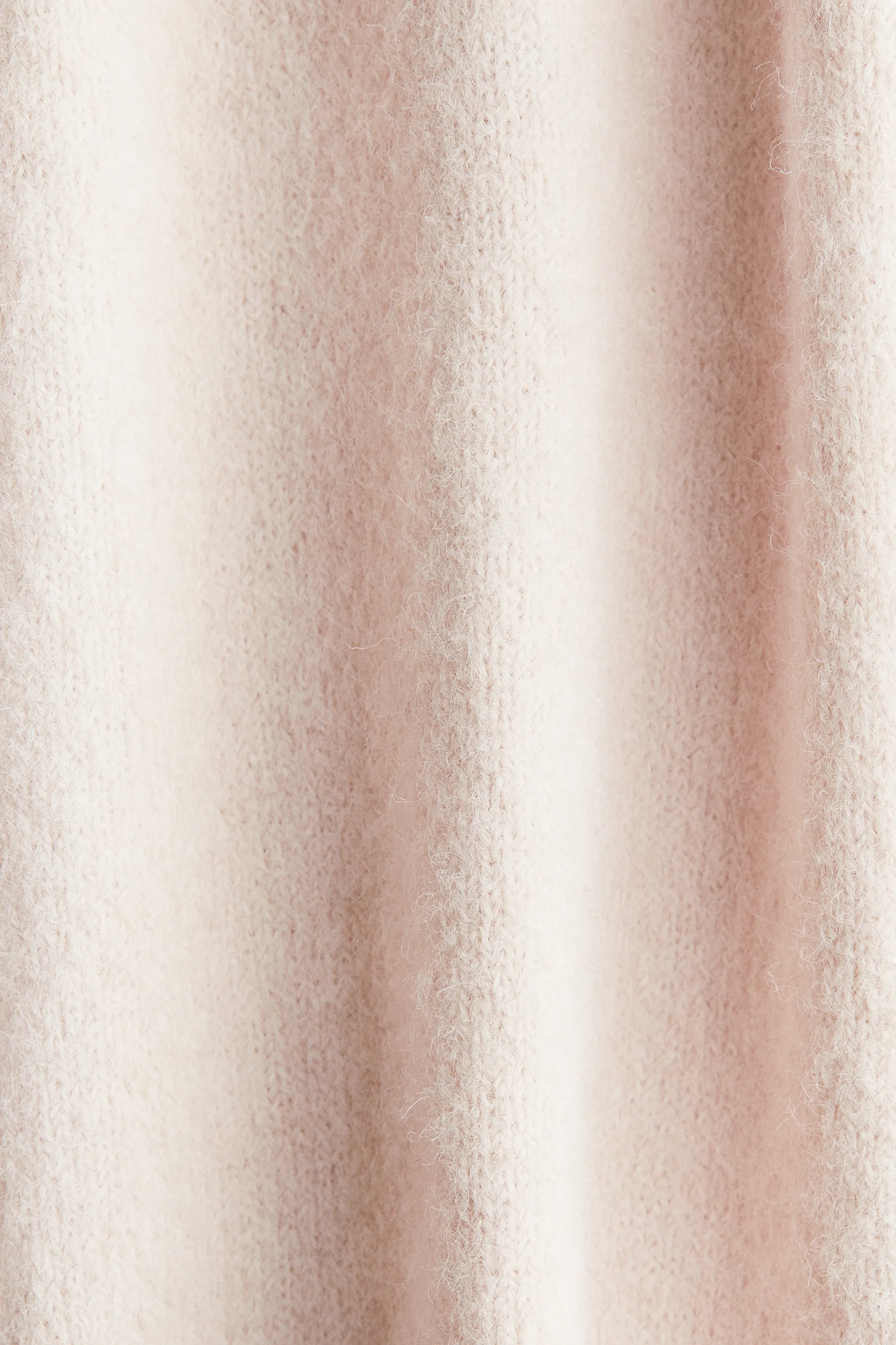 Pantalon en maille fine - Rose poudré