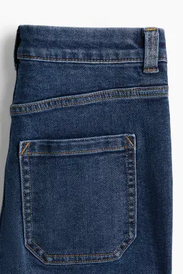 Flared High Jeans - Bleu denim foncé — photo 4