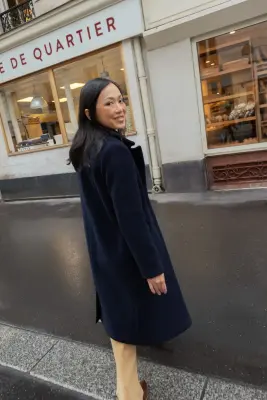 Manteau Françoise - marine — photo 5