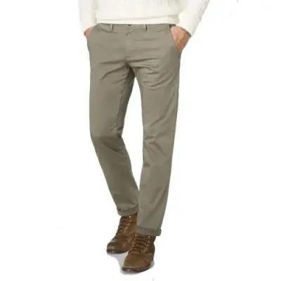 REDPOINT JASPER  GRANDE LONGUEUR CHINO Taupe — photo 1