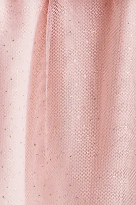 Robe en molleton avec jupe en tulle - Rose clair/licorne — photo 1