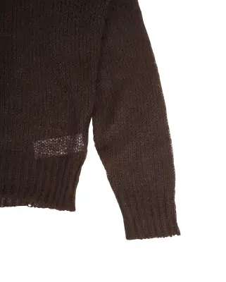 S Loose Knit Sweater Black — photo 3