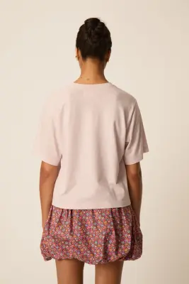 Tee-shirt Jerilyne Poudre Chiné — photo 4