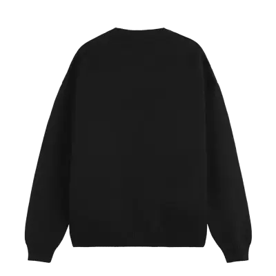 Fakegods Valentines Knitted Sweater Black — photo 2