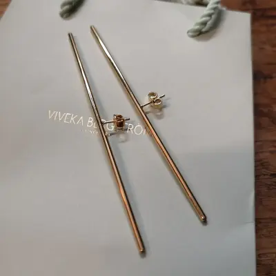 Nålen, 95 mm stick earrings — photo 2