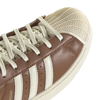 Adidas Superstar II Basketweave Tongue Dusky Bronze — photo 4