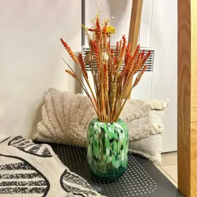 Vase Moucheté Vert — photo 4
