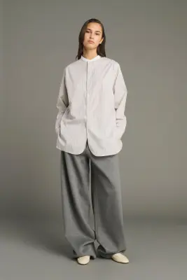 PANTALON HORATIO GRIS CLAIR — photo 1