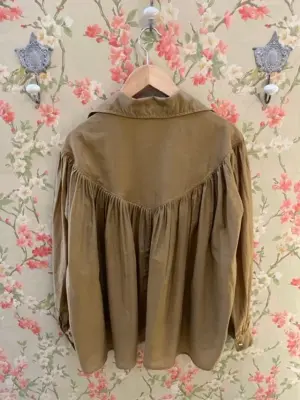 Chemise Seva Kaki V de Vinster. -30% — photo 3
