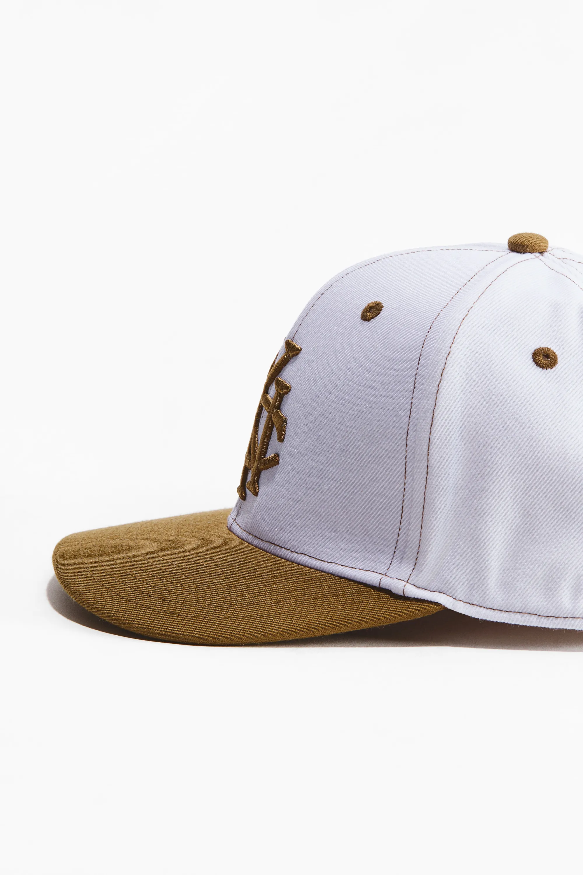 Casquette avec motif brodé - Blanc/NYC