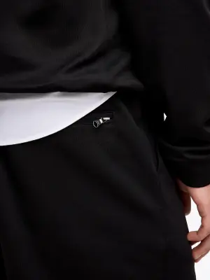 Short de survêtement - Noir — photo 3
