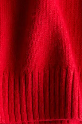 Pull en maille jacquard - Rouge/Ski Club — photo 2