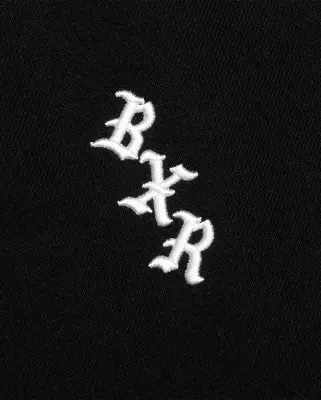 BXR Piped Quarter Zip Sweater Black — photo 3