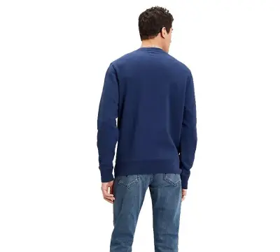 LEVIS BIG ORIGINAL HM CREW DRESS Marine — photo 3