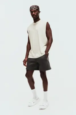 Débardeur de sport Loose Fit - Écru/Solstice — photo 3