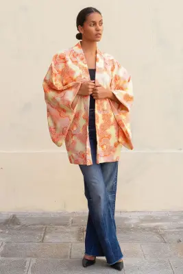 Haori Shibori Orange — photo 4