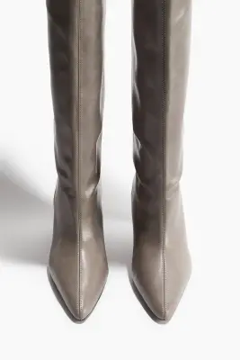 Bottes à bout pointu - Gris — photo 4
