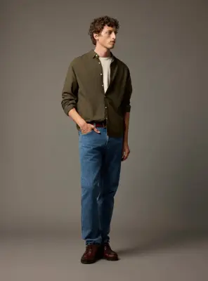 Chemise Mercer Dark Khaki — photo 2