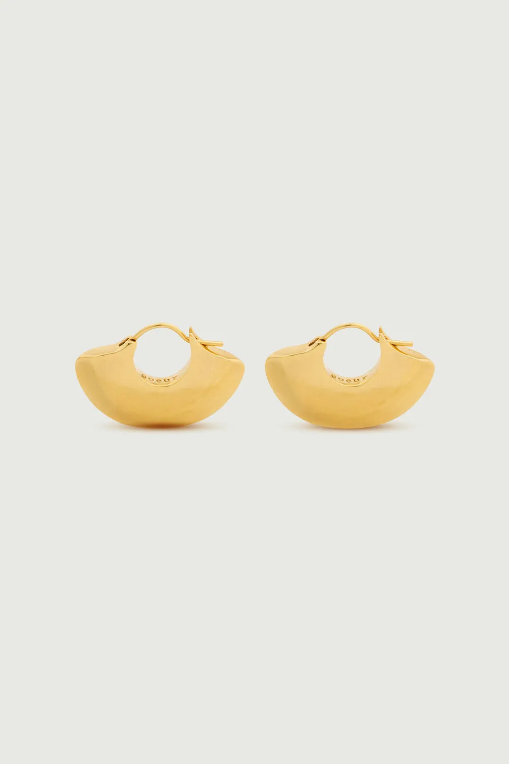 BOUCLES D'OREILLES DORÉ