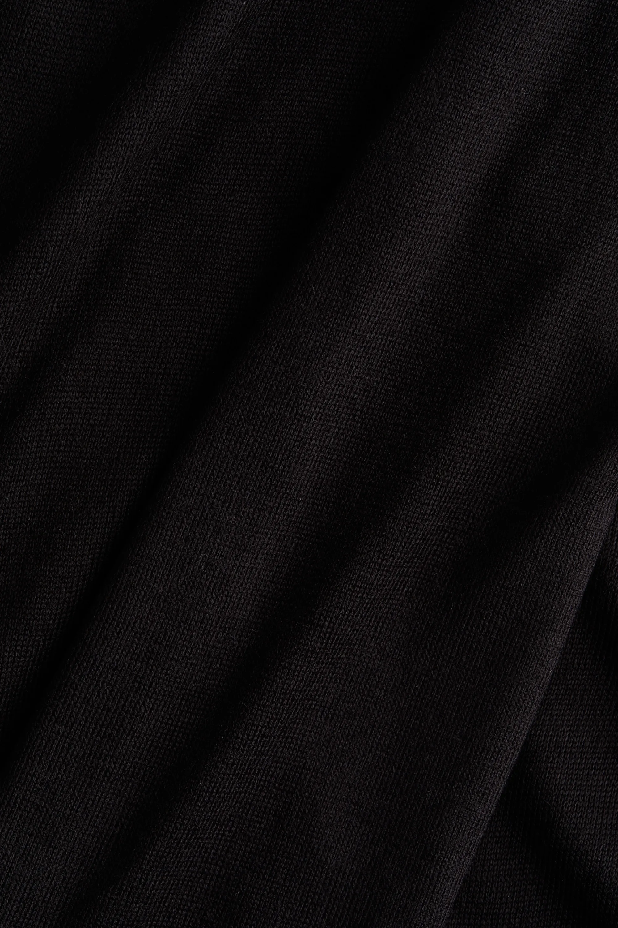 Robe avec col cravate - Noir
