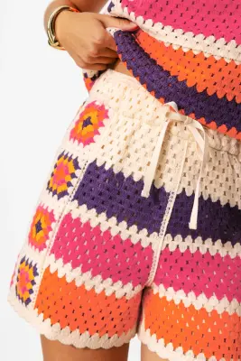 Short en crochet Femme — photo 5