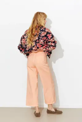 Pantalon large et court Femme — photo 4
