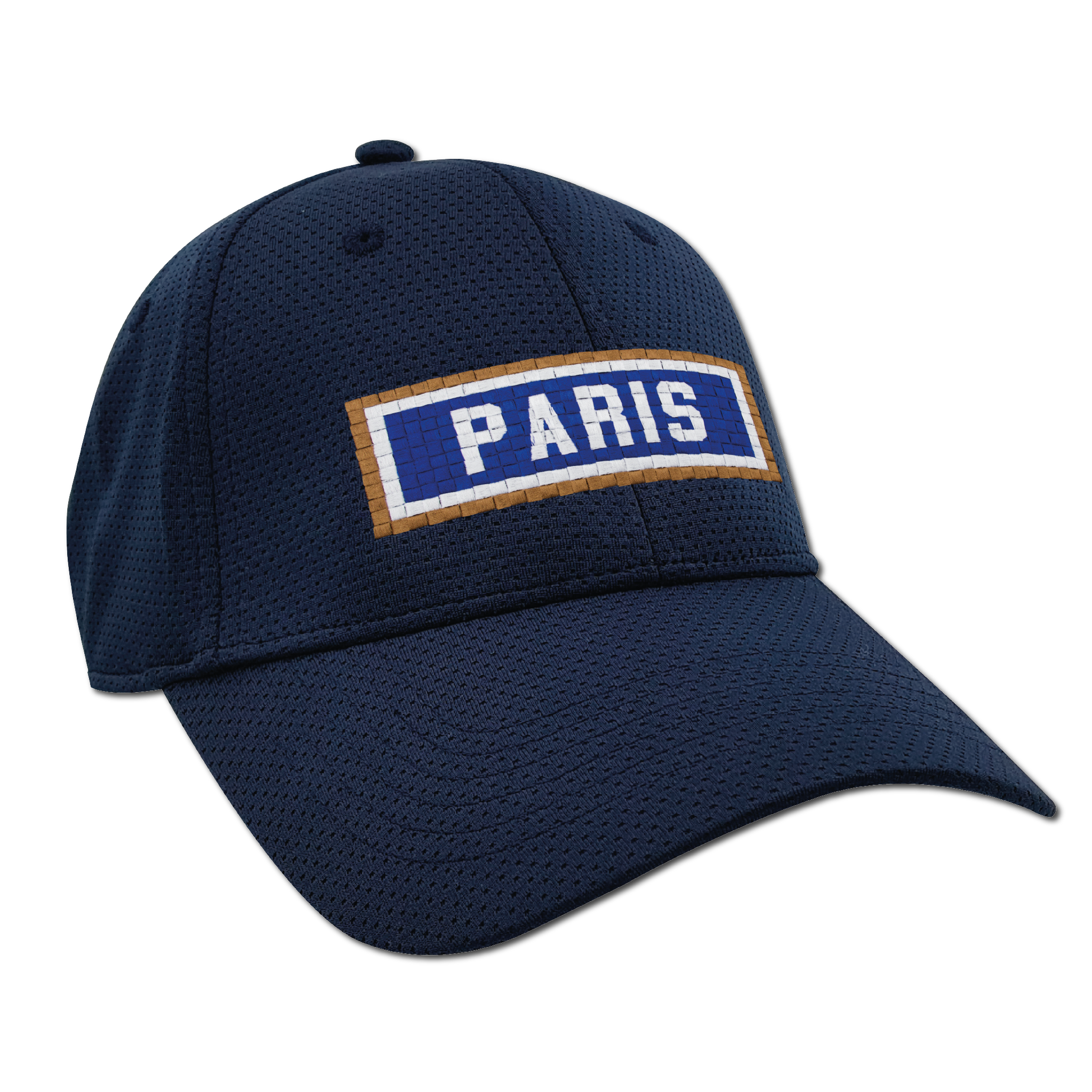 CASQUETTE BRODÉE - PARIS - NAVY