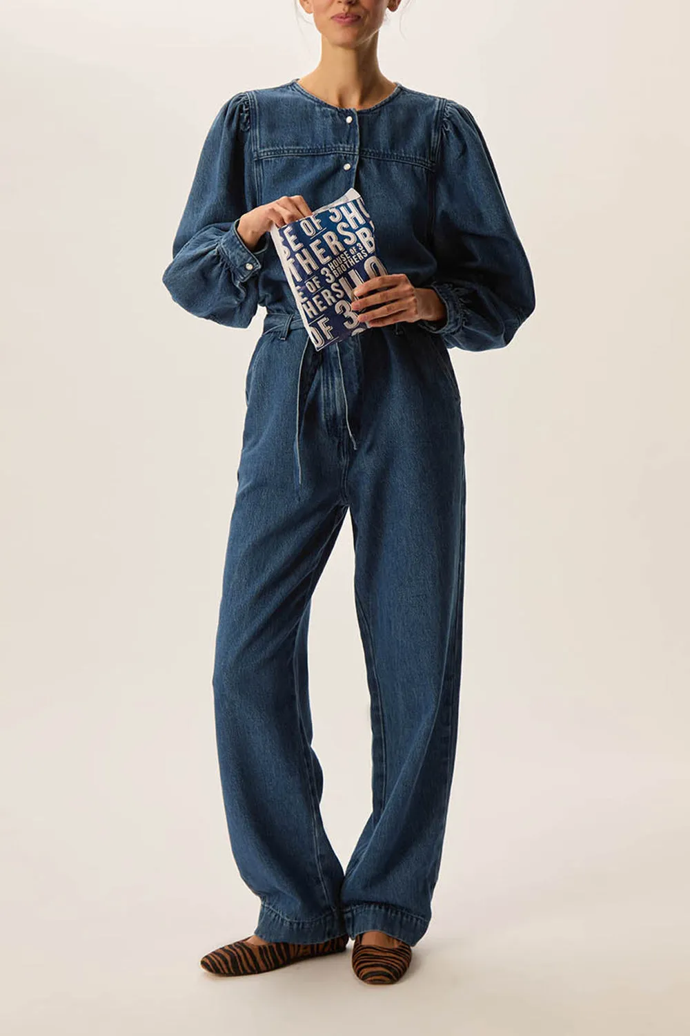 Combi pantalon Leonor Middle Blue