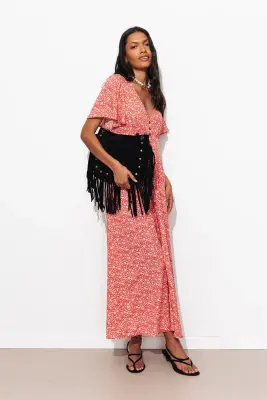 Robe longue imprimée Femme — photo 3