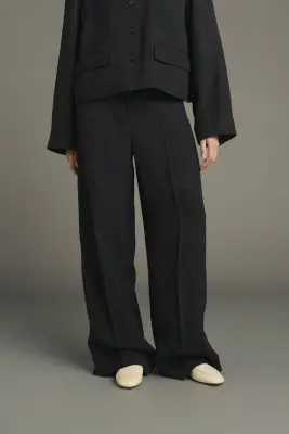 PANTALON HIPPOLYTE NOIR — photo 3