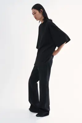 T-shirt en coton - Noir — photo 3
