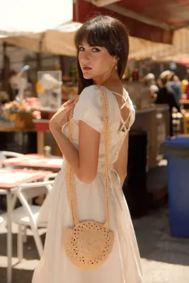Giulia Hand-woven Rafia Bag Gift — photo 5