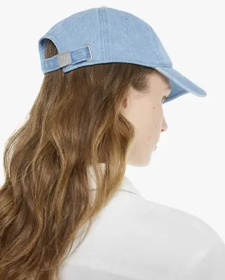 Nouveau ! MOTHER Casquette Hats Off Denim Baby Blue — photo 5