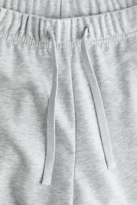 Pantalon jogger à jambes droites - Gris clair chiné — photo 6