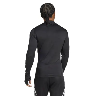ADIDAS TEE SHIRT THERMIQUE MANCHES LONGUES GRANDE LONGUEUR Noir — photo 5