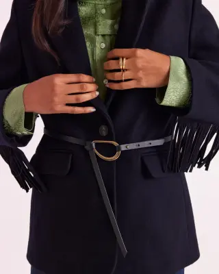 Veste Marceau bleu marine — photo 4