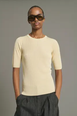TOP KARINA CRÈME — photo 3