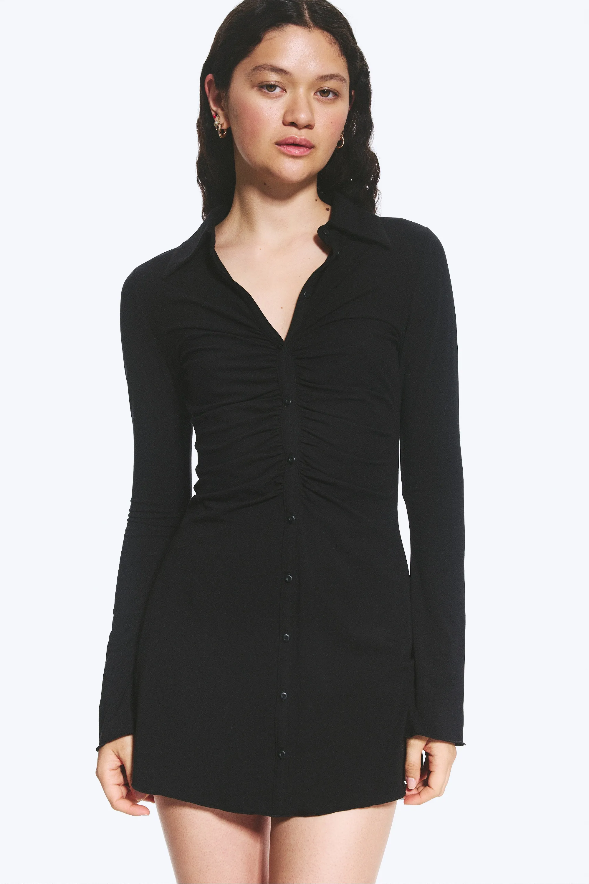 Robe manches longues - Noir