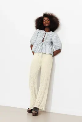 Pantalon en dentelle Femme — photo 3