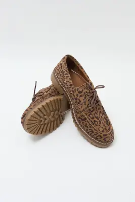 Mocassins bateau léopard — photo 4