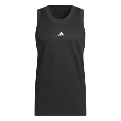 ADIDAS DEBARDEUR BASKET GRANDE LONGUEUR Noir — photo 5