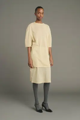 TEE-SHIRT JUNE BEURRE — photo 1