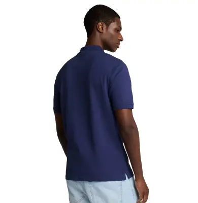 LYLE & SCOTT POLO Bleu Indigo — photo 3