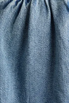 Pantalon en denim avec jambes barrel - Bleu denim — photo 4