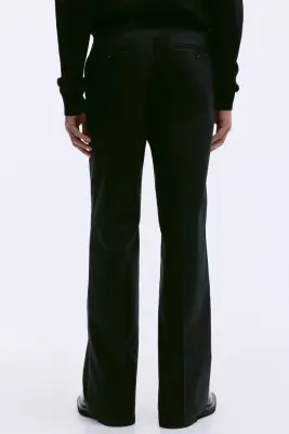 Pantalon chic Loose Fit - Noir — photo 4