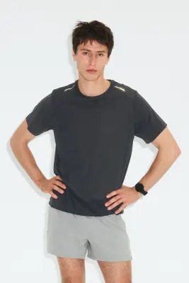 T-shirt de running CoolMove™ - Gris foncé — photo 2